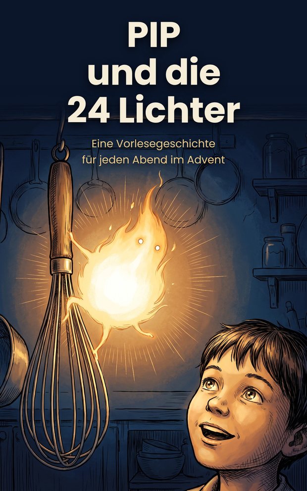 Buchcover PIP und die 24 Lichter