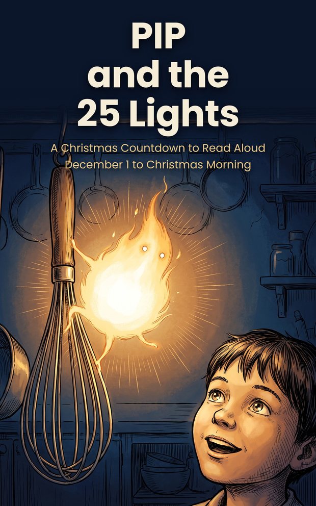 Book cover PIP and the 25 Lights